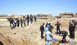 Iraq phát hiện mộ chôn tập thể 400 người tại Fallujah